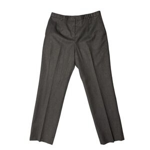 Pendleton Petite Women's‎ Charcoal Wool Blend Trousers Size 12
